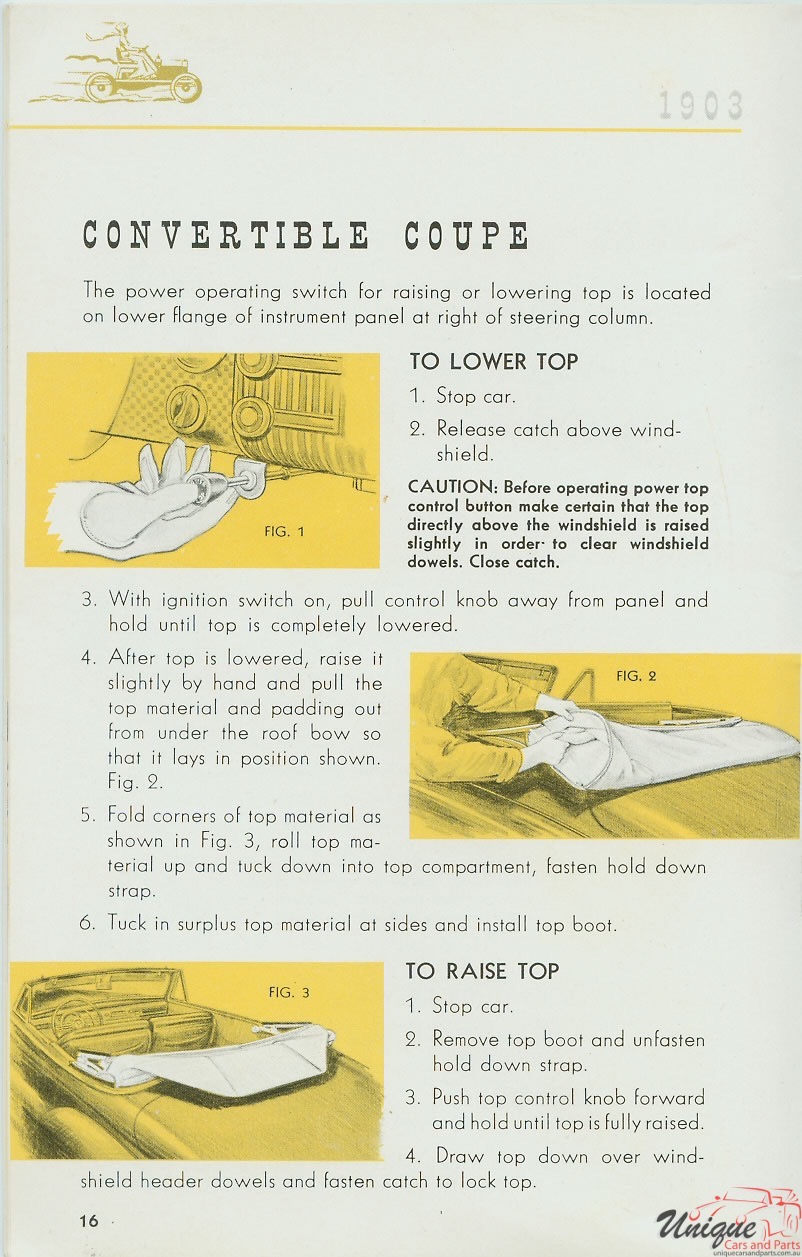1953 Buick Owners Guide Page 5